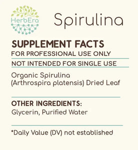 Spirulina Tincture herbera Spirulina Tincture herbera Herbal Extract