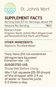 St. John's Wort Tincture herbera St. John's Wort Tincture herbera Herbal Extract