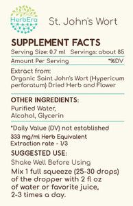 St. John's Wort Tincture herbera St. John's Wort Tincture herbera Herbal Extract