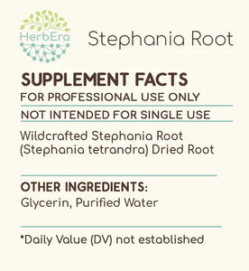 Stephania Root Tincture herbera Stephania Root Tincture herbera Herbal Extract