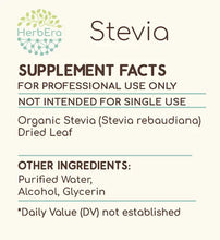 Load image into Gallery viewer, Stevia Tincture herbera Stevia Tincture herbera Herbal Extract