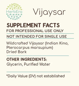 Vijaysar Tincture herbera Vijaysar Tincture herbera Herbal Extract