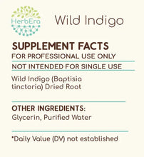 Load image into Gallery viewer, Wild Indigo Tincture herbera Wild Indigo Tincture herbera Herbal Extract