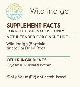 Wild Indigo Tincture herbera Wild Indigo Tincture herbera Herbal Extract