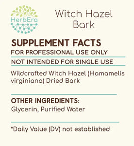 Witch Hazel Bark Tincture herbera Witch Hazel Bark Tincture herbera Herbal Extract