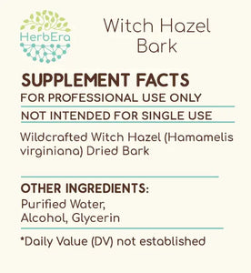 Witch Hazel Bark Tincture herbera Witch Hazel Bark Tincture herbera Herbal Extract