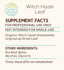 Witch Hazel Leaf Tincture
