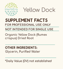 Load image into Gallery viewer, Yellow Dock Tincture