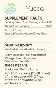 Yucca Tincture herbera Yucca Tincture herbera Herbal Extract